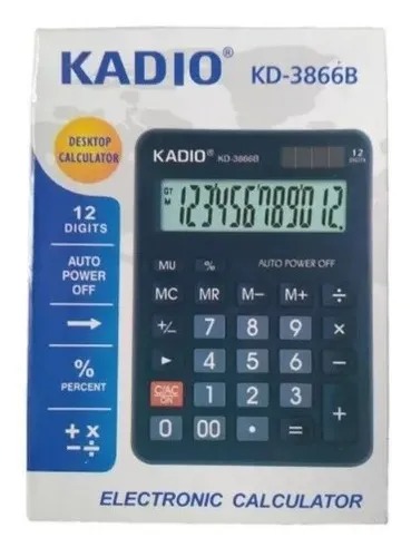 Calculadora Kadio Kd-3866b